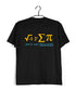 Nerd Physics I ATE SOME PIE AND IT WAS DELICIOUS Custom Printed Graphic Design T-Shirt for Men